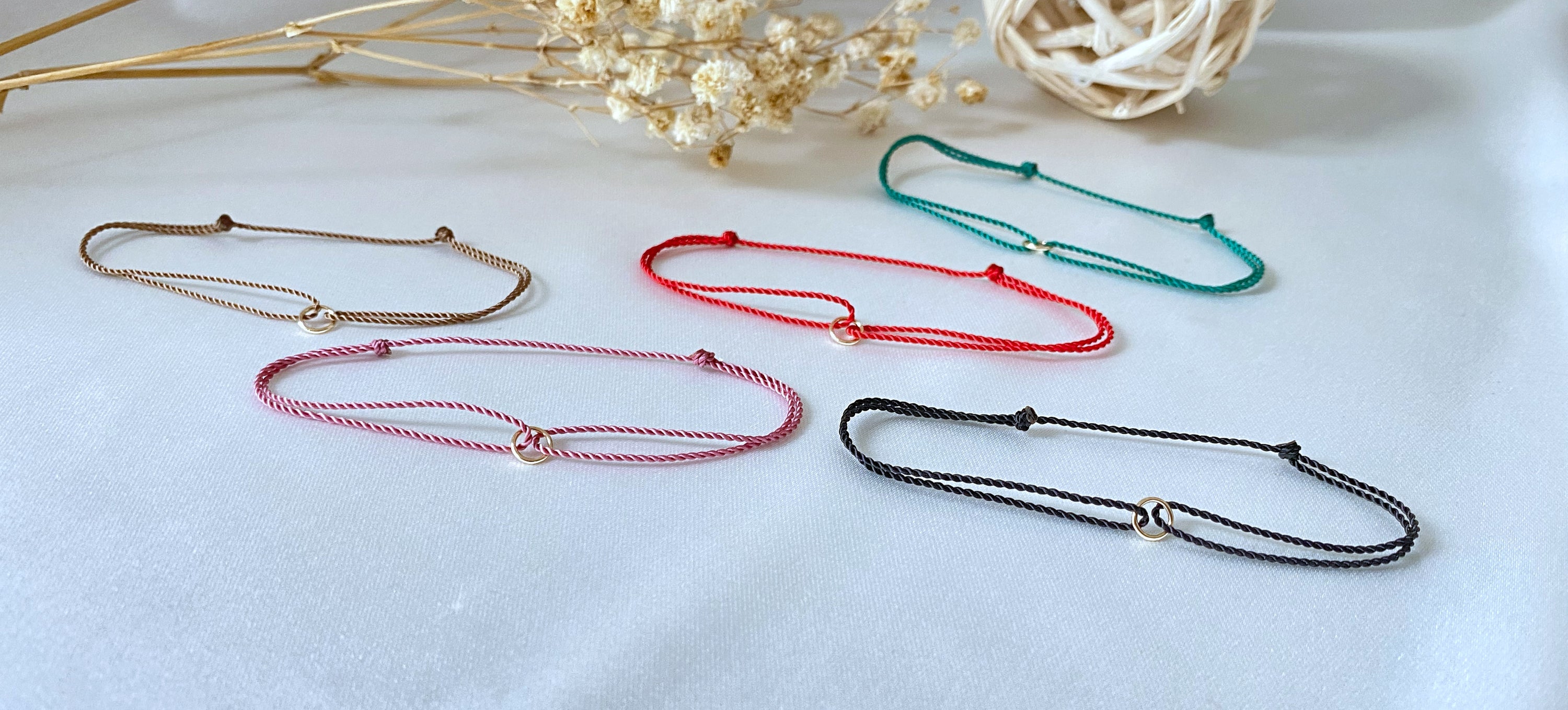 karma charm bracelet