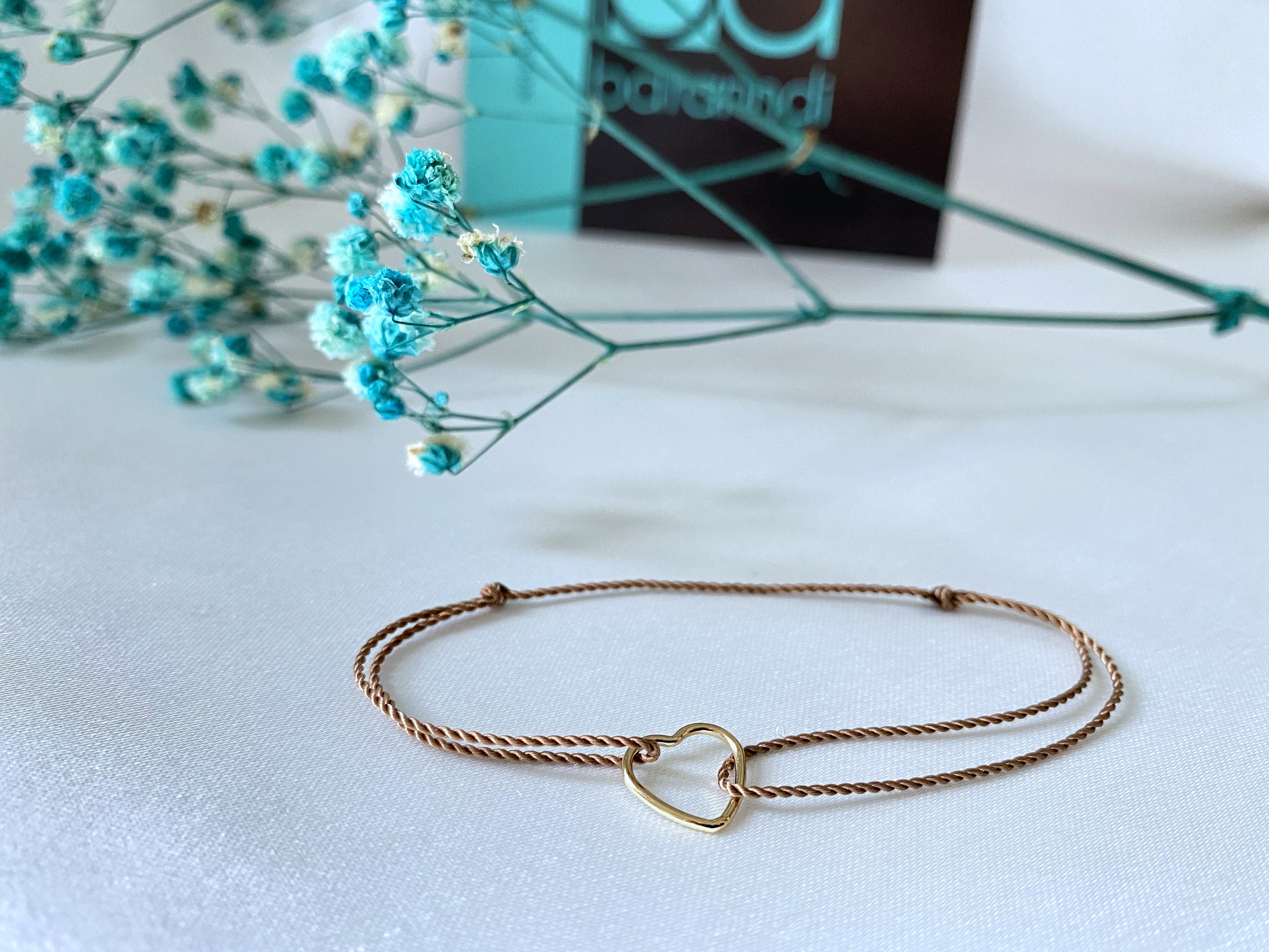 Smooth heart bracelet