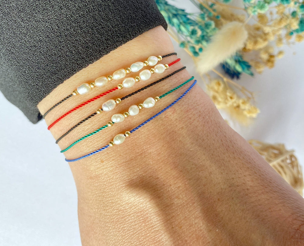 Five pearls bracelet
