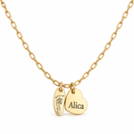 Necklace to celebrate newborn baby