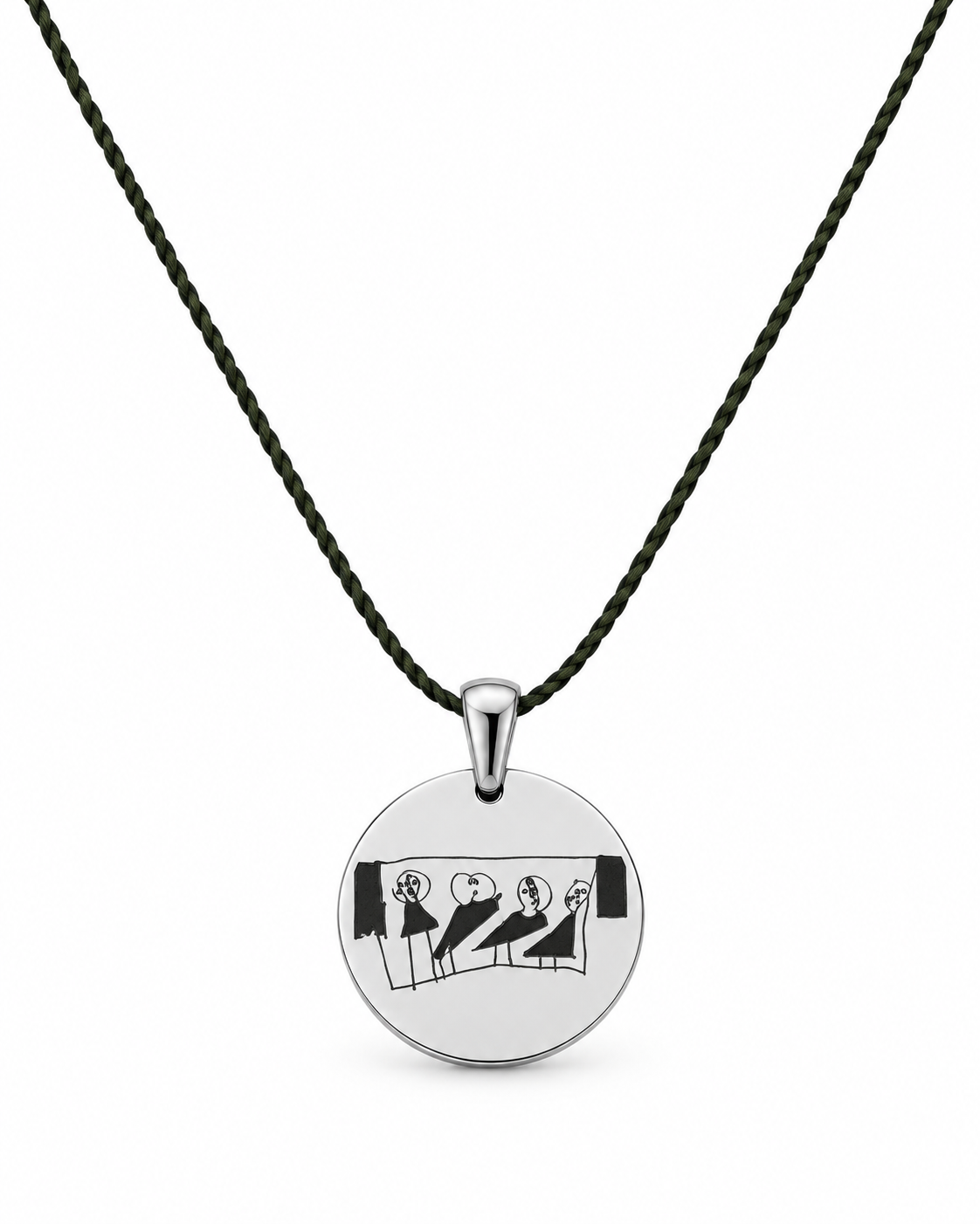 Personalised Child’s Drawing Necklace