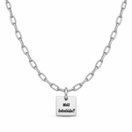 Necklace with engraved text/photo