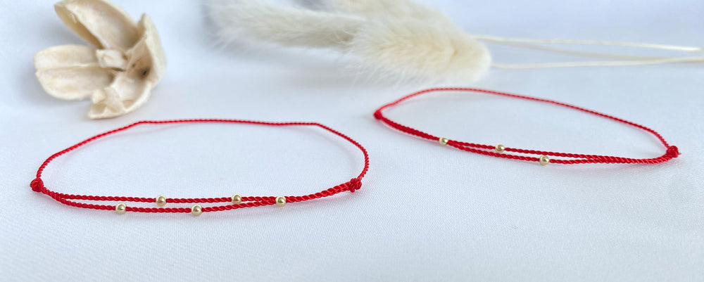 RED STRING BRACELET - other options available