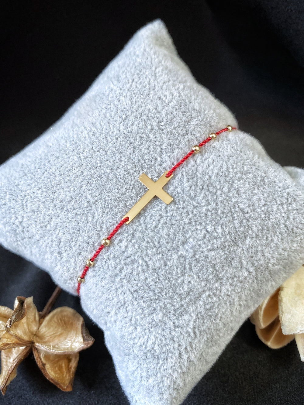 red cross bracelet